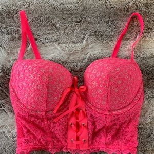 New Hot Pink Victoria’s Secret Bustier Top